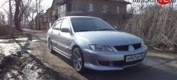 849 р. Комплект широких ресничек Evo V2 Mitsubishi Lancer 9 2-ой рестайлинг седан (2005-2009) (Неокрашенные)  с доставкой в г. Нижний Новгород. Увеличить фотографию 4