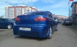 5 349 р. Задний бампер Mazda Speed Mazda 3/Axela BK дорестайлинг седан (2003-2006) (Неокрашенный)  с доставкой в г. Нижний Новгород. Увеличить фотографию 6