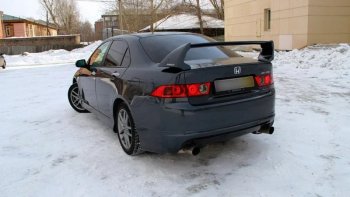 6 799 р. Спойлер Mugen  Honda Accord  CL (2002-2008) седан дорестайлинг, седан рестайлинг (Неокрашенные)  с доставкой в г. Нижний Новгород. Увеличить фотографию 2