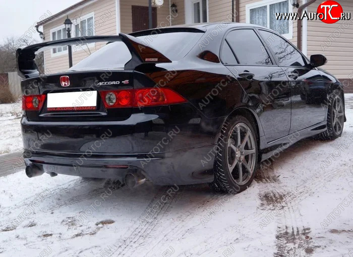 6 799 р. Спойлер Mugen  Honda Accord  CL (2002-2008) седан дорестайлинг, седан рестайлинг (Неокрашенные)  с доставкой в г. Нижний Новгород