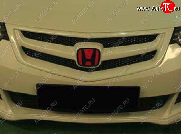 5 399 р. Решётка радиатора Sport Style Honda Accord CU седан дорестайлинг (2008-2011) (Неокрашенная)  с доставкой в г. Нижний Новгород