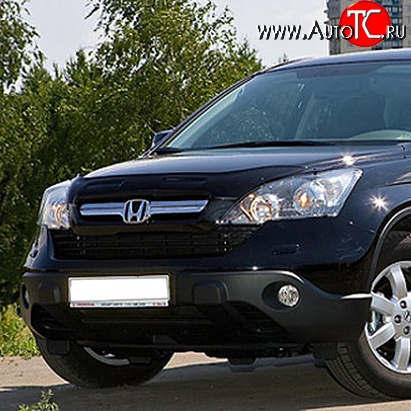 4 599 р. Дефлектор капота NovLine Honda CR-V RE1,RE2,RE3,RE4,RE5,RE7 дорестайлинг (2007-2010)  с доставкой в г. Нижний Новгород