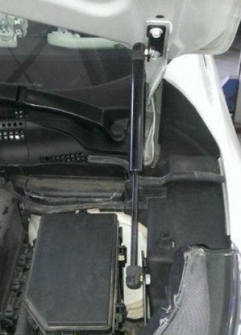 3 679 р. Упоры капота Pomogator Honda CR-V RM1,RM3,RM4 дорестайлинг (2012-2015)  с доставкой в г. Нижний Новгород. Увеличить фотографию 2