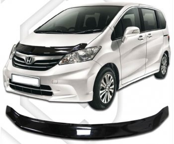 Дефлектор капота (GB3) CA-Plastic Honda Freed GB3,GB4 минивэн дорестайлинг (2008-2011)