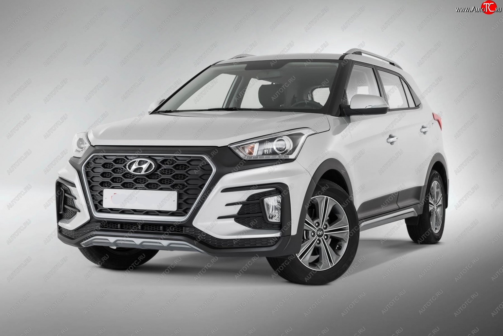 22 499 р. Передний бампер Xmug  Hyundai Creta  GS (2015-2021) дорестайлинг, рестайлинг (Неокрашенный)  с доставкой в г. Нижний Новгород