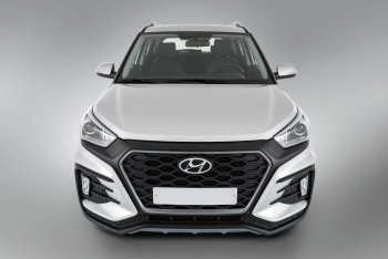 22 499 р. Передний бампер Xmug  Hyundai Creta  GS (2015-2021) дорестайлинг, рестайлинг (Неокрашенный)  с доставкой в г. Нижний Новгород. Увеличить фотографию 5