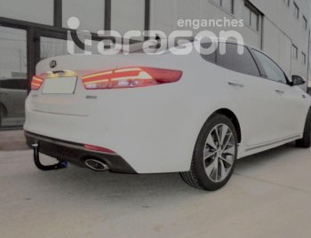 22 699 р. Фаркоп Aragon.(шар V) Hyundai I40 1 VF дорестайлинг седан (2011-2015)  с доставкой в г. Нижний Новгород. Увеличить фотографию 3