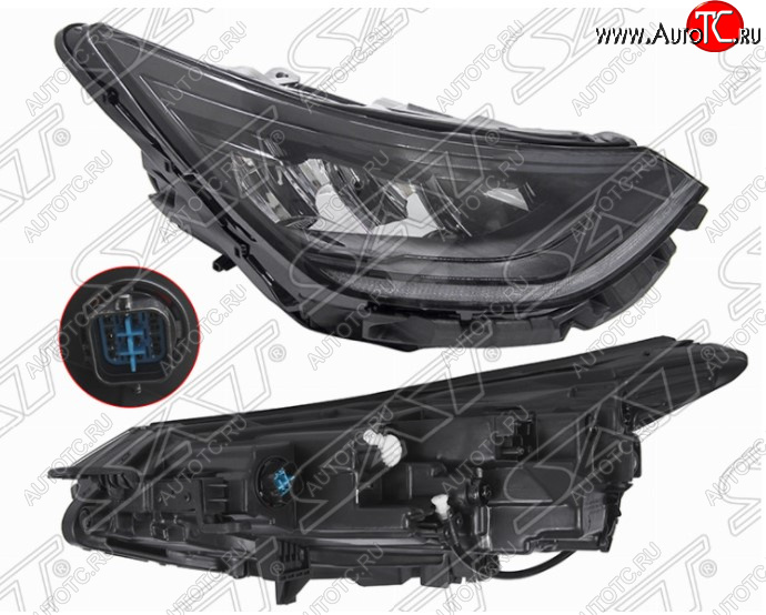 23 999 р. Правая передняя фара SAT (LED) Hyundai Sonata DN8 (2019-2022)  с доставкой в г. Нижний Новгород