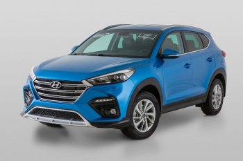 21 899 р. Передний бампер YT  Hyundai Tucson  TL (2015-2018) дорестайлинг (Неокрашенный)  с доставкой в г. Нижний Новгород. Увеличить фотографию 3