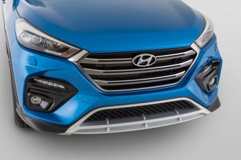 21 899 р. Передний бампер YT  Hyundai Tucson  TL (2015-2018) дорестайлинг (Неокрашенный)  с доставкой в г. Нижний Новгород. Увеличить фотографию 5