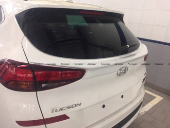 4 499 р. Спойлер АВТОКРАТ Hyundai Tucson TL рестайлинг (2018-2021) (Неокрашенный)  с доставкой в г. Нижний Новгород. Увеличить фотографию 2