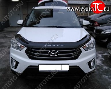 999 р. Дефлектор капота Russtal Hyundai Creta GS дорестайлинг (2015-2019)  с доставкой в г. Нижний Новгород