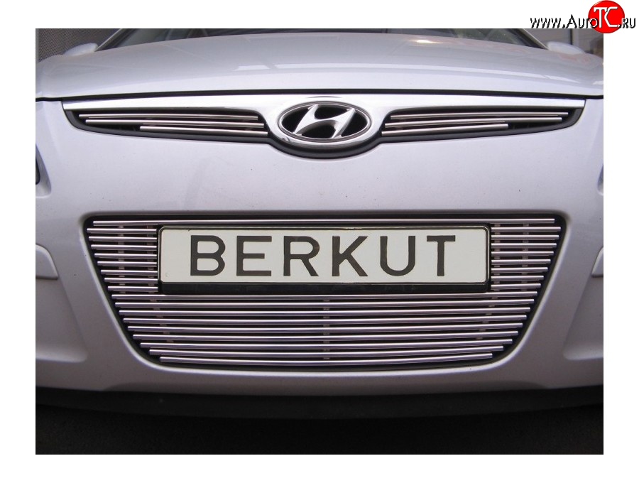 3 199 р. Декоративная вставка решетки радиатора Berkut Hyundai I30 FD универсал дорестайлинг (2007-2010)  с доставкой в г. Нижний Новгород