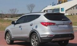 5 349 р. Комплект дефлекторов окон СТ Hyundai Santa Fe DM дорестайлинг (2012-2016)  с доставкой в г. Нижний Новгород. Увеличить фотографию 2