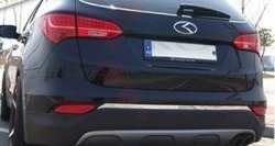 3 149 р. Накладка на нижнюю часть заднего стекла СТ Hyundai Santa Fe DM дорестайлинг (2012-2016)  с доставкой в г. Нижний Новгород. Увеличить фотографию 3