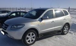 17 799 р. Пороги OEM Style Hyundai Santa Fe CM рестайлинг (2009-2012)  с доставкой в г. Нижний Новгород. Увеличить фотографию 2