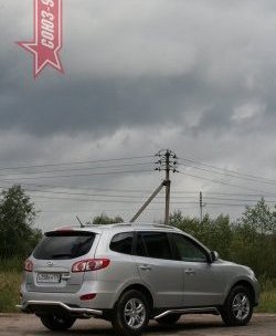 11 159 р. Защита заднего бампера Souz-96 (d60) Hyundai Santa Fe CM рестайлинг (2009-2012)  с доставкой в г. Нижний Новгород. Увеличить фотографию 2