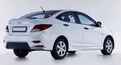 3 599 р. Пороги накладки Sport KIA Rio 3 QB дорестайлингхэтчбек5дв. (2011-2015) (Неокрашенные)  с доставкой в г. Нижний Новгород. Увеличить фотографию 6