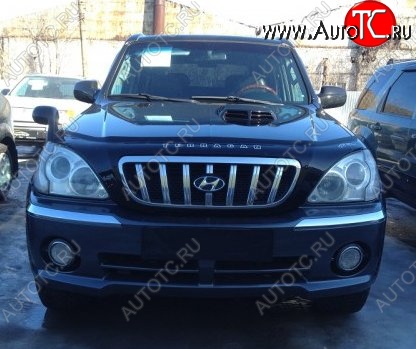 999 р. Дефлектор капота Russtal Hyundai Terracan HP дорестайлинг (2001-2004)  с доставкой в г. Нижний Новгород