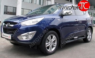 15 499 р. Пороги CT Hyundai Tucson LM (2010-2017)  с доставкой в г. Нижний Новгород