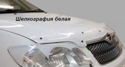 2 199 р. Дефлектор капота CA-Plastic  Hyundai Tucson  TL (2015-2021) дорестайлинг, рестайлинг (Classic черный, Без надписи)  с доставкой в г. Нижний Новгород. Увеличить фотографию 4