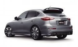 31 249 р. Накладка на задний бампер Impul INFINITI EX35 J50 (2007-2013) (Неокрашенная)  с доставкой в г. Нижний Новгород. Увеличить фотографию 3