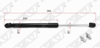 Правый упор капота SAT  FX35  S50, FX45  S50