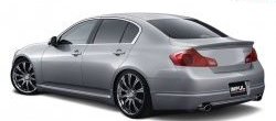 25 249 р. Накладка на задний бампер Impul INFINITI G35 V36 седан (2006-2015) (Неокрашенная)  с доставкой в г. Нижний Новгород. Увеличить фотографию 2