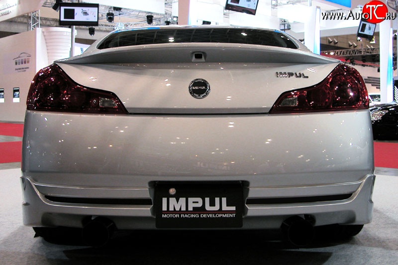 25 249 р. Лип спойлер Impul INFINITI G37 V36 седан рестайлинг (2008-2014) (Неокрашенный)  с доставкой в г. Нижний Новгород