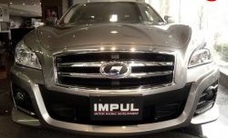 52 749 р. Передний бампер Impul INFINITI M (2010-2014) (Без карбоновых вставок, Неокрашенный)  с доставкой в г. Нижний Новгород. Увеличить фотографию 3