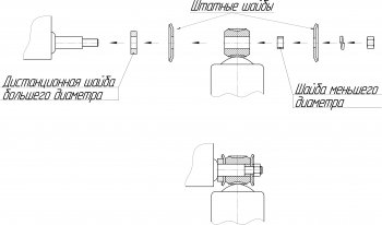 6 599 р. Амортизатор задний усиленный (лифт 40 мм, масляный) РИФ Nissan Navara 1 D22 рестайлинг (2000-2005)  с доставкой в г. Нижний Новгород. Увеличить фотографию 4