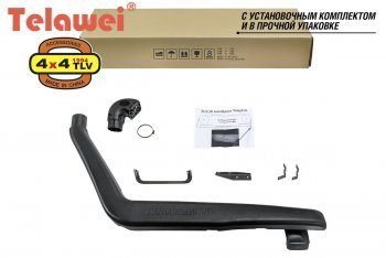 8 179 р. Шноркель Telawei (2.8D, 3.8 V6)  Jeep Wrangler  JK (2006-2010) 3 дв. дорестайлинг  с доставкой в г. Нижний Новгород. Увеличить фотографию 2