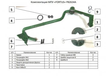 12 999 р. Замок рулевого вала FORTUS (бесштыревой) AT+ KIA Seltos (2019-2024)  с доставкой в г. Нижний Новгород. Увеличить фотографию 3