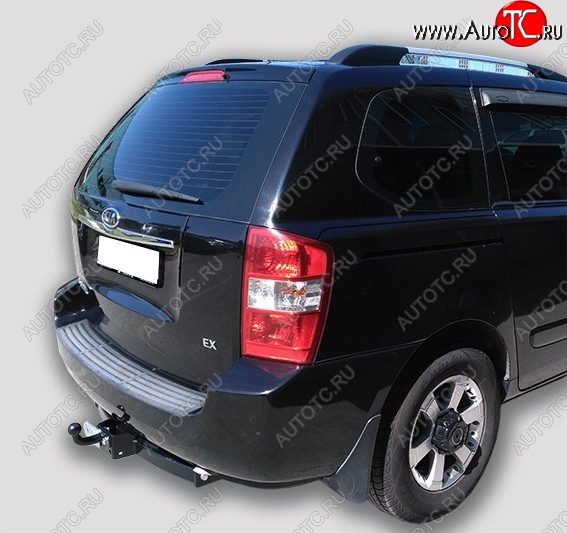 9 249 р. Фаркоп (VQ) Лидер Плюс KIA Carnival VQ минивэн дорестайлинг (2005-2010) (Шар FC)  с доставкой в г. Нижний Новгород