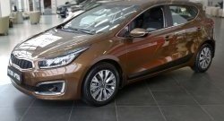 3 999 р. Молдинги RA  KIA Ceed  2 JD (2015-2018) рестайлинг, хэтчбэк (Поверхность шагрень)  с доставкой в г. Нижний Новгород. Увеличить фотографию 5