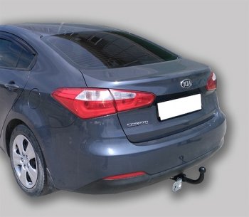 6 999 р. Фаркоп Лидер Плюс KIA Cerato 3 YD дорестайлинг седан (2013-2016) (Без электропакета)  с доставкой в г. Нижний Новгород. Увеличить фотографию 3