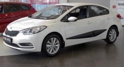 3 379 р. Молдинги RA (широкие, комплект на 4 двери) KIA Cerato 4 BD дорестайлинг седан (2018-2021) (Поверхность глянец (под окраску), Неокрашенные)  с доставкой в г. Нижний Новгород. Увеличить фотографию 4