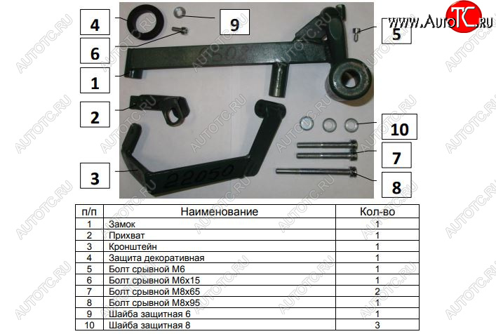 6 299 р. Замок КПП FORTUS (AT+) KIA Cerato 4 BD дорестайлинг, хэтчбэк (2018-2021)  с доставкой в г. Нижний Новгород