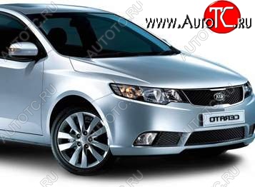 5 249 р. Правое крыло SAT (Тайвань) KIA Cerato 2 TD седан (2008-2013) (Неокрашенное)  с доставкой в г. Нижний Новгород