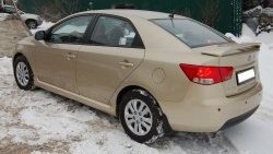 6 299 р. Пороги накладки GT Dynamics KIA Cerato 2 TD седан (2008-2013) (Неокрашенные)  с доставкой в г. Нижний Новгород. Увеличить фотографию 2