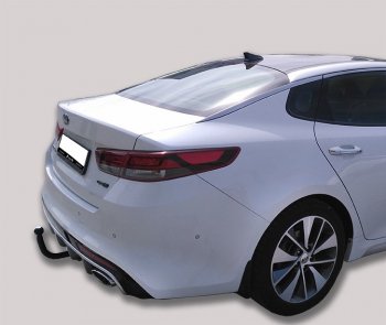 6 849 р. Фаркоп Лидер Плюс  KIA Optima ( 4 JF,  JF) (2016-2020) дорестайлинг седан, седан рестайлинг (Без электропакета)  с доставкой в г. Нижний Новгород. Увеличить фотографию 4