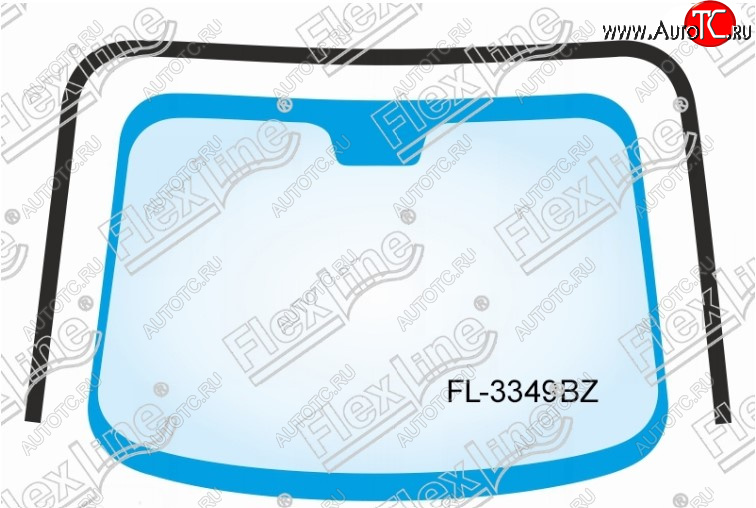 1 549 р. Молдинг лобового стекла FlexLine KIA Optima 3 TF дорестайлинг седан (2010-2013)  с доставкой в г. Нижний Новгород