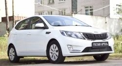 1 769 р. Защитная сетка решетки переднего бампера РА KIA Rio 3 QB дорестайлингхэтчбек5дв. (2011-2015)  с доставкой в г. Нижний Новгород. Увеличить фотографию 3