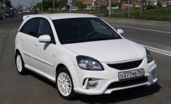 10 999 р. Передний бампер Vita Dm  KIA Rio ( 2 JB,  4 FB) (2005-2024) дорестайлинг седан, дорестайлинг, хэтчбэк 5 дв., рестайлинг, хэтчбэк 5 дв., рестайлинг седан (Без сетки, Неокрашенный)  с доставкой в г. Нижний Новгород. Увеличить фотографию 5