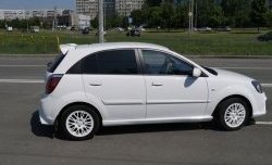 4 599 р. Комплект порогов Vita Dm  KIA Rio ( 2 JB,  4 FB) (2005-2024) дорестайлинг седан, дорестайлинг, хэтчбэк 5 дв., рестайлинг, хэтчбэк 5 дв., рестайлинг седан (Неокрашенные)  с доставкой в г. Нижний Новгород. Увеличить фотографию 9