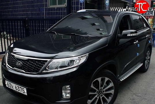 11 149 р. Пороги BMW Style KIA Sorento XM рестайлинг (2012-2015)  с доставкой в г. Нижний Новгород