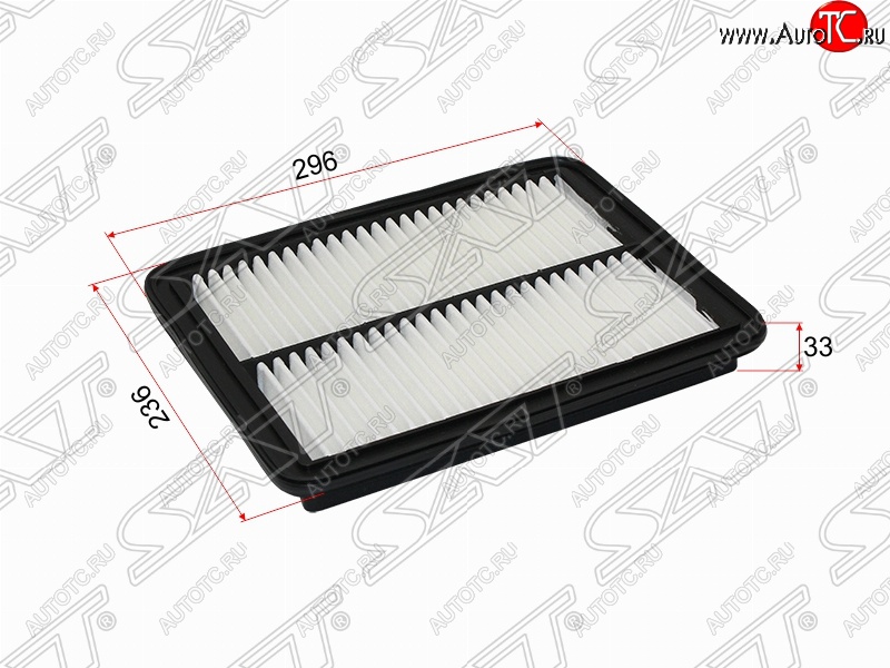 329 р. Фильтр воздушный двигателя SAT (2.4/2.5/3.5)  KIA Sorento  BL (2002-2010) дорестайлинг, рестайлинг  с доставкой в г. Нижний Новгород