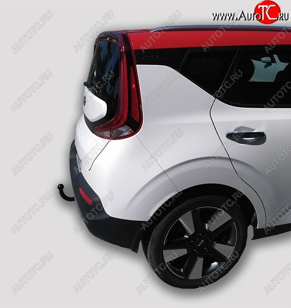 7 299 р. Фаркоп Лидер Плюс  KIA Soul  SK3 (2018-2022) (Без электропакета)  с доставкой в г. Нижний Новгород