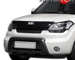 Дефлектор капота NovLine KIA Soul AM дорестайлинг (2008-2011)