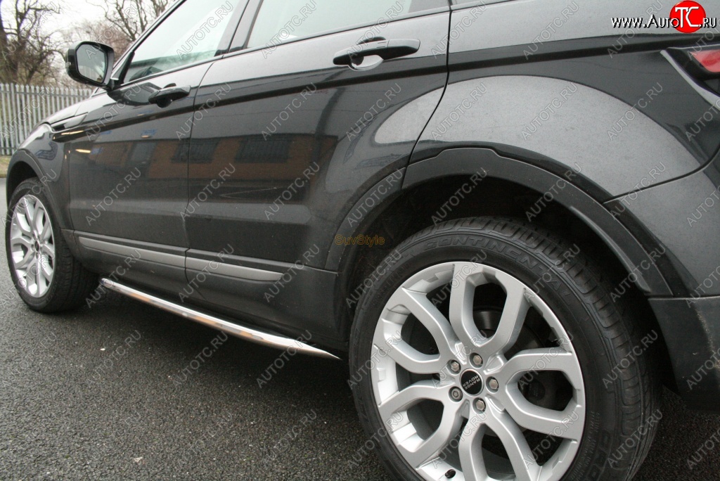 11 749 р. Пороги SS Land Rover Range Rover Evoque 1 L538 дорестайлинг 5 дв. (2011-2015)  с доставкой в г. Нижний Новгород